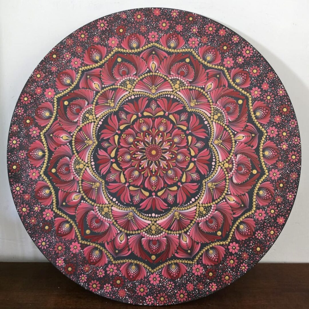 mandala art painting