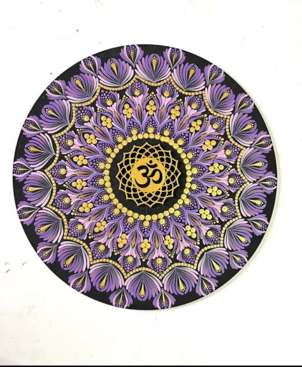 mandala art painting
