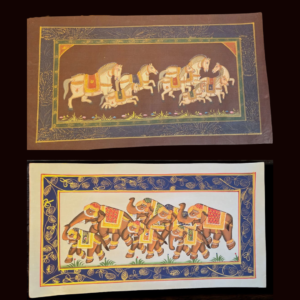 March of Majesty Brown (2) March of Majesty (White & Brown - Set of 2)