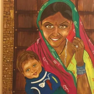 Motherhood Bliss Painting